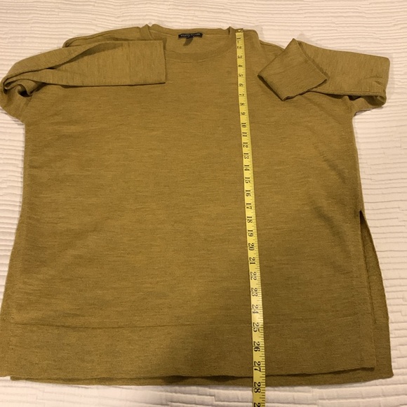 Eileen Fisher Women Crew Neck 100% Merino Wool Tunic Sweater Oversized Size XS - Picture 11 of 11